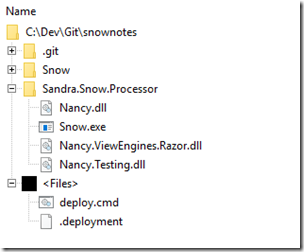 SandraSnowFolder