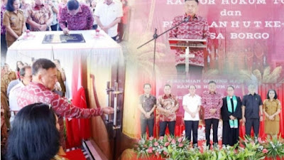 Gubernur Sulut Resmikan BPU Desa Borgo dan Serahkan Bantuan Rp200 Juta