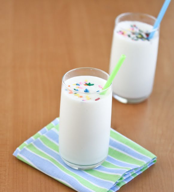 photo of two Funfetti Milkshakes