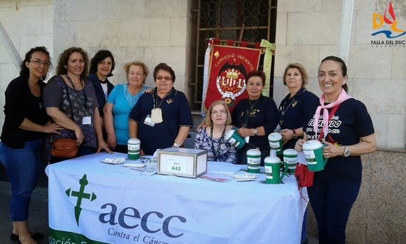 La Falla del Duc en la “Cuestación contra el Cáncer”