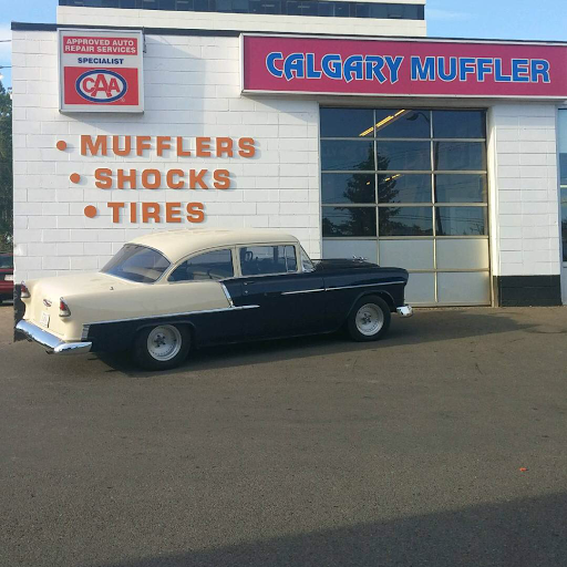 Calgary Muffler Carline logo