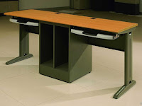 Chic Dual Office Desk Home Furniture Shaped