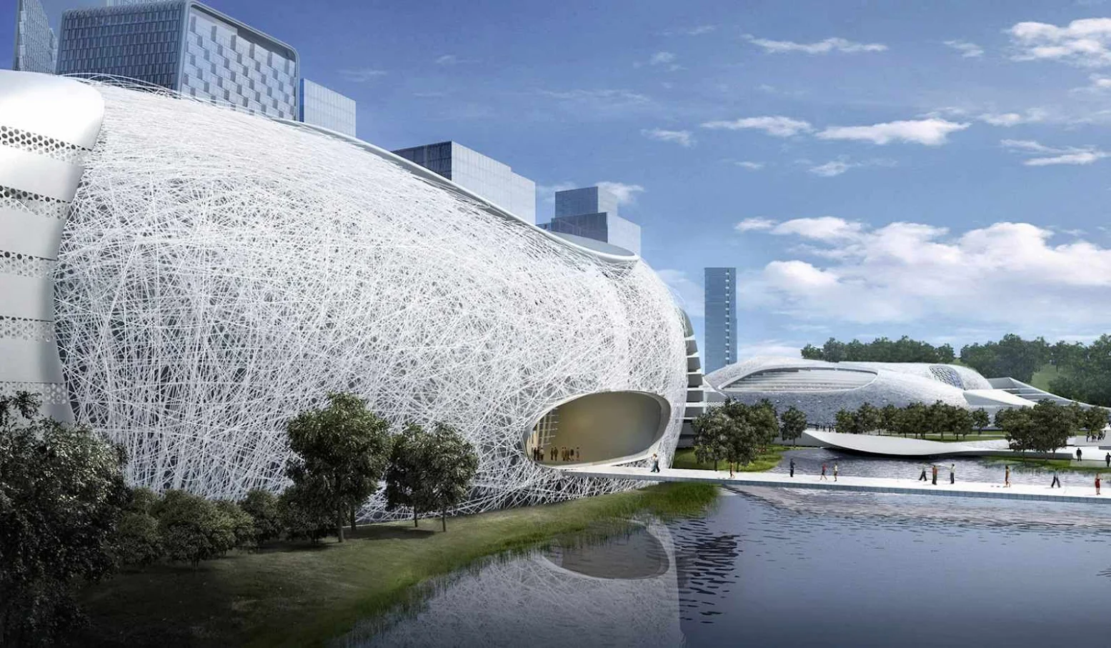Yichang New District Master Plan by AmphibianArc