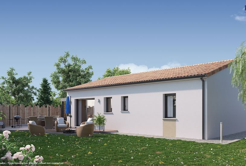  Vente Terrain + Maison - Terrain : 747m² - Maison : 82m² à Capian (33550) 