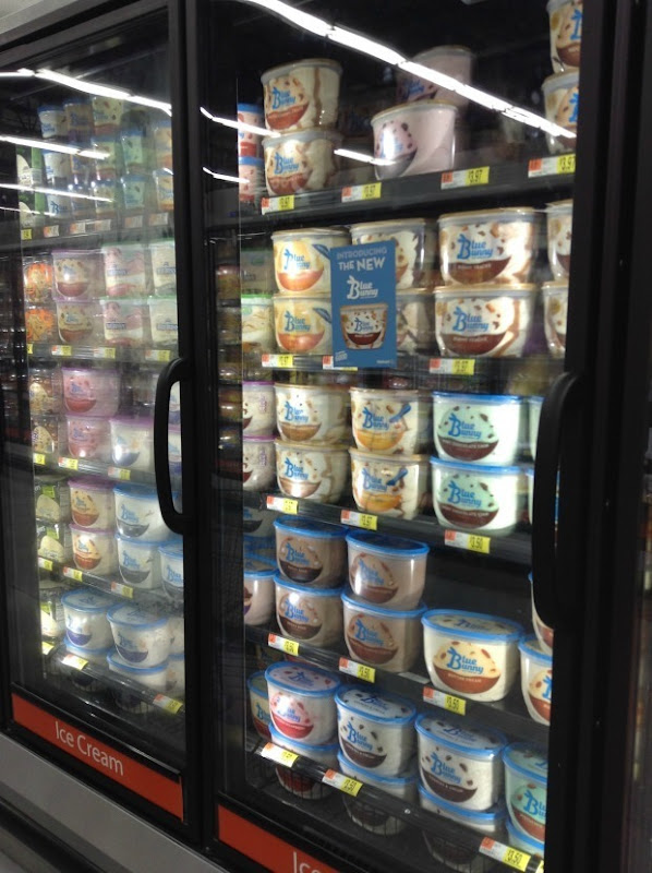 Blue Bunny Ice Cream at Walmart