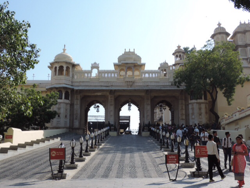 Udaipur City Palace entrance