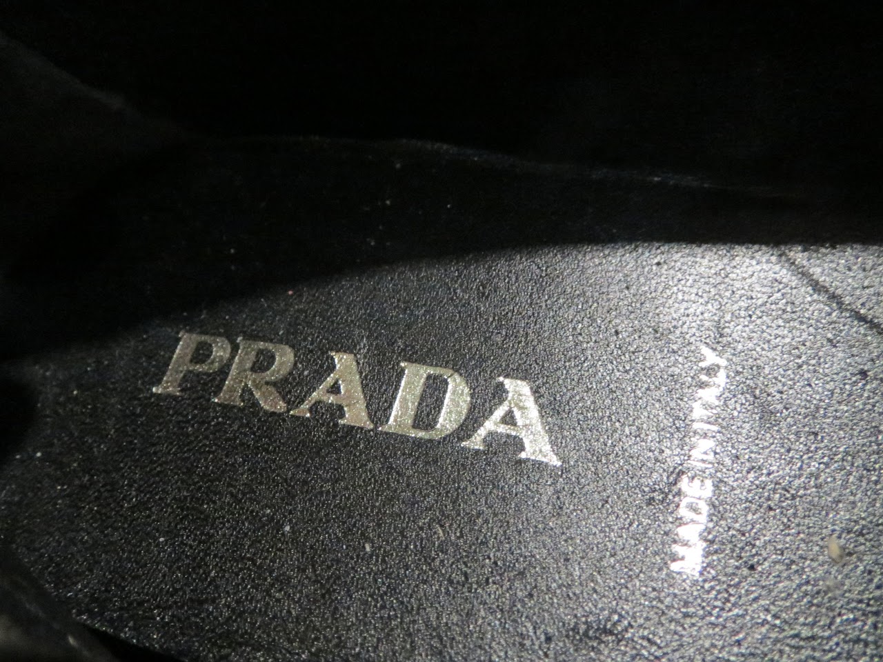 Prada Forest Green Suede Drivers