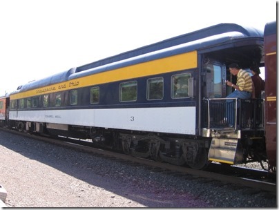 IMG_7743 Chesapeake & Ohio Office Car #3 'Chapel Hill' in Wishram, Washington on July 3, 2009