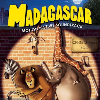 Madagascar 1, soundtrack cd, cover, image