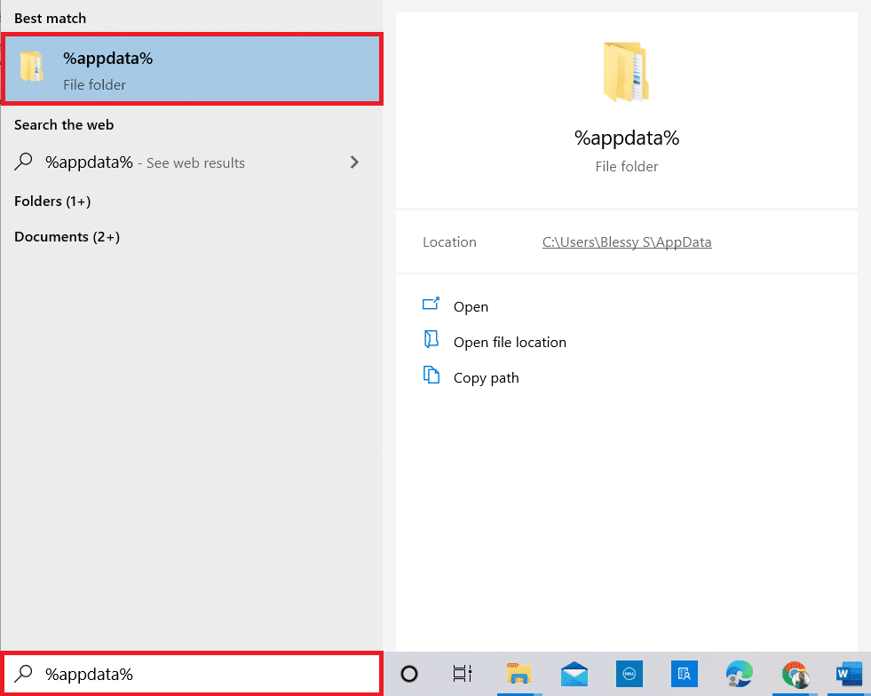 Otwórz folder AppData Roaming.  Jak przyspieszyć Kodi