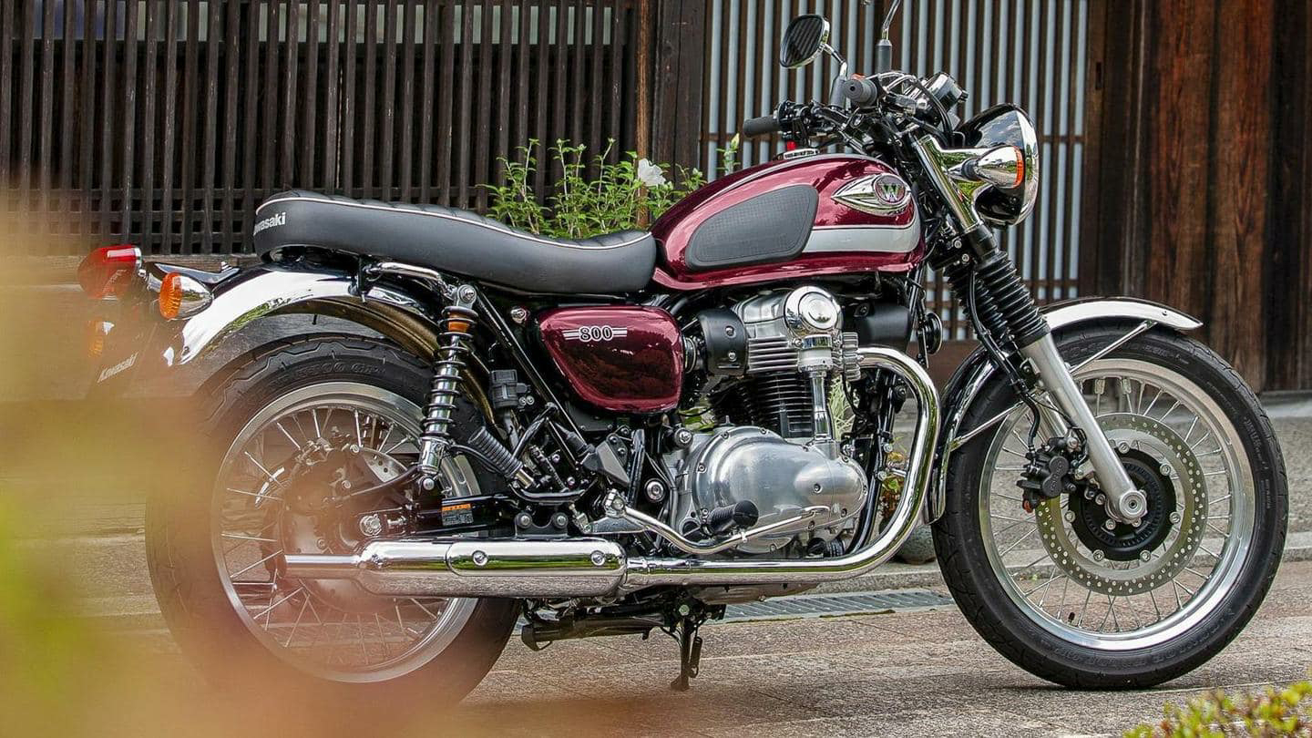 2022 Kawasaki W800 Storms finally in European Market