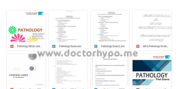 اسئلة باثولوجي pdf - أسئلة باثولوجي MCQ