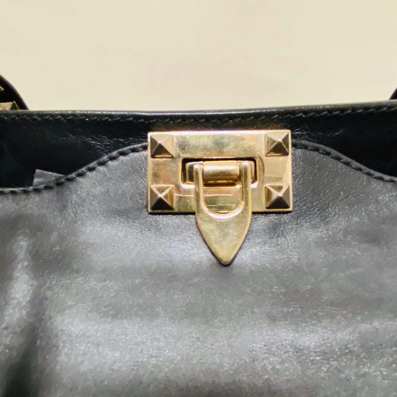 Valentino Garavini Rockstud Tote