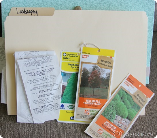 landscaping folder