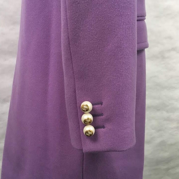 Gucci Lavender Wool Coat