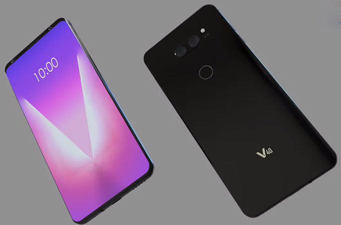 مواصفات LG V40 ThinQ تكشف عن قدومه بأهم ميزة تميز سلسلة V من LG