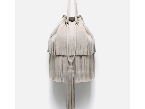 Bolso de flecos de Zara