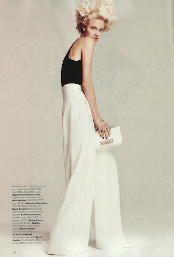 Constance Jablonski - US Harper's Bazaar - November 2011