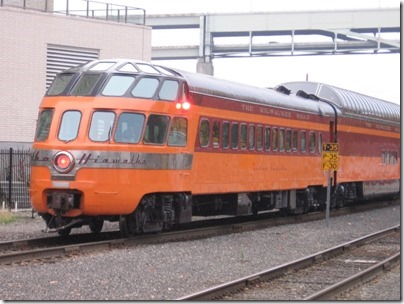 IMG_9888 Milwaukee Road Hiawatha Skytop Lounge-Observation Car #186 Cedar Rapids in Portland, Oregon on October 22, 2009