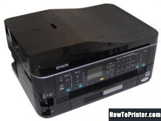 Reset Epson BX620FWD printer by Epson reset program