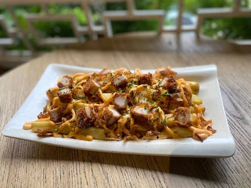 Crispy Chicken On Fries