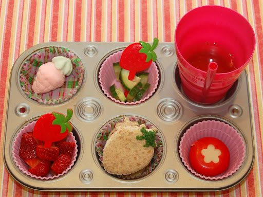 strawberry pieces