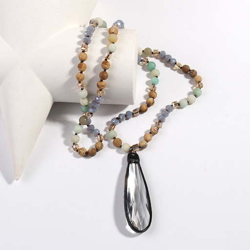 Title 19, Fashionable Bohemian Style Natural Semi-preciou...