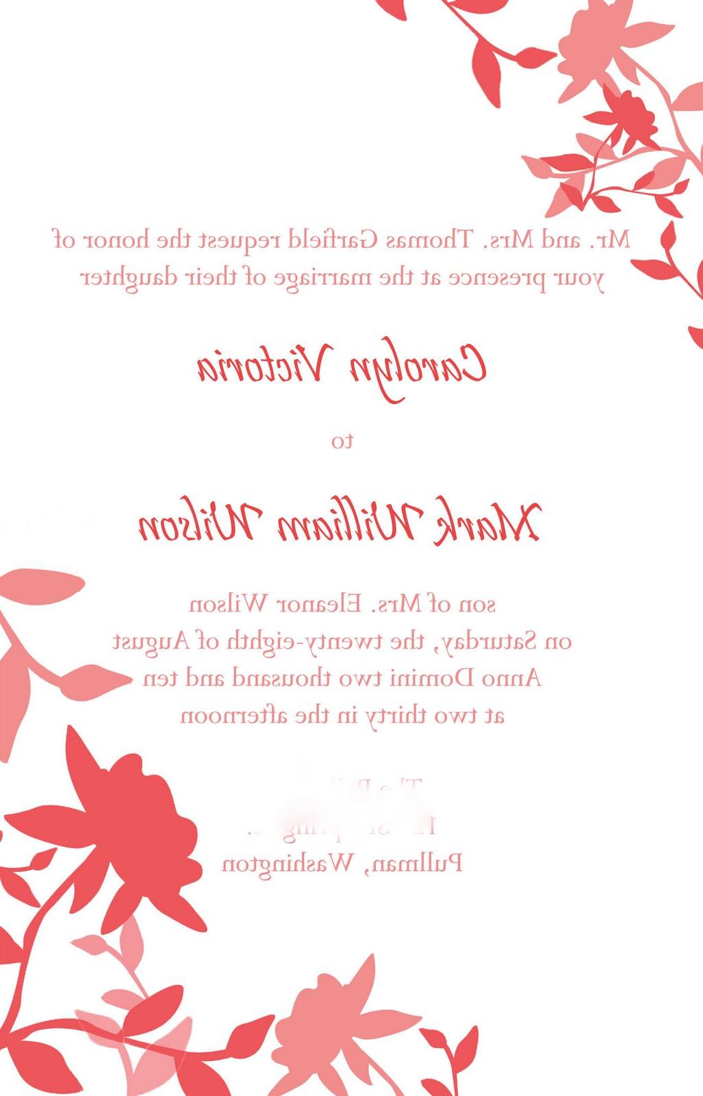 Wedding Invitations