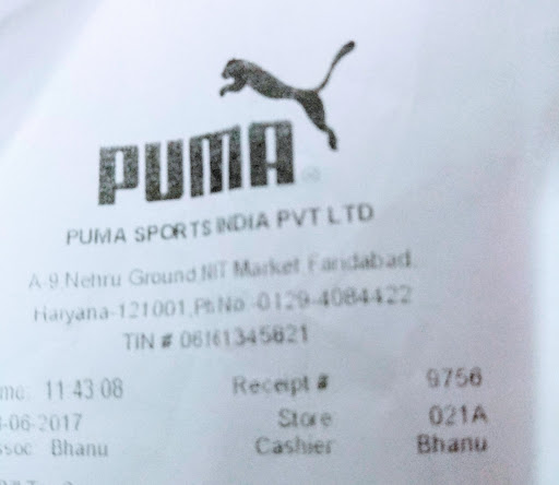 Puma Showroom, B-1, KL Mehta Rd, Nehru Ground, New Industrial Twp 1, New Industrial Town, Faridabad, Haryana 121001, India, Mobile_Phone_Shop, state HR