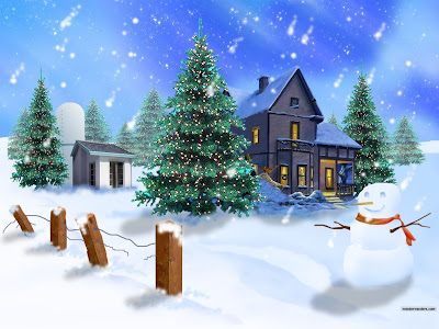 wallpaper-natal-papai-noel-neve-treno