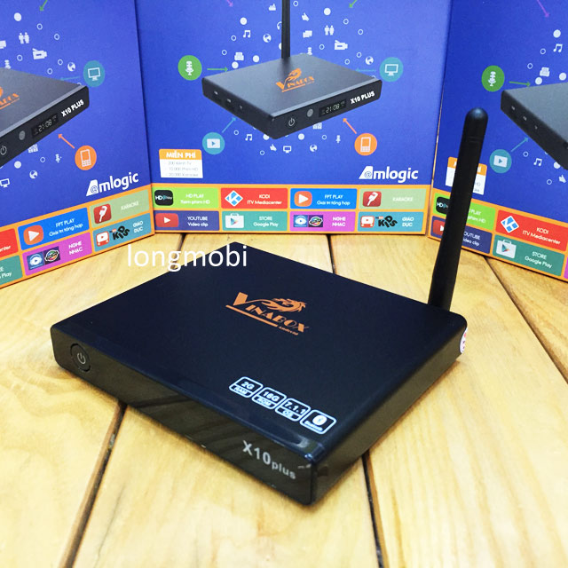 Android tv box vinabox x10 plus 2018