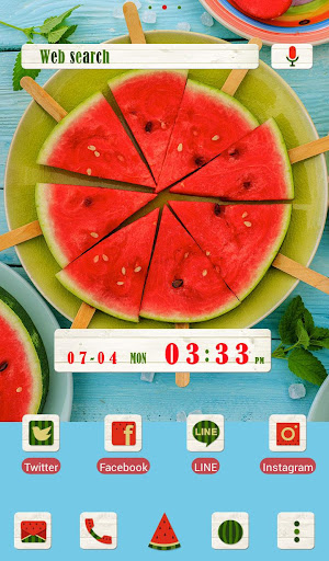 Watermelon Pops +HOME Theme 1.0.0 Windows u7528 5