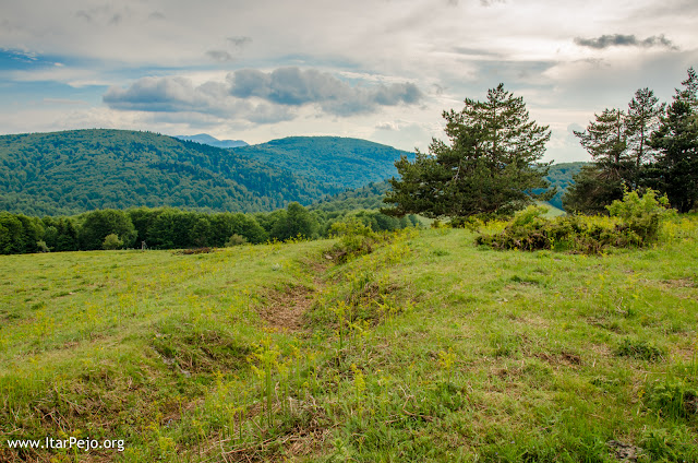 WW1 trenches on Kravica locality, Macedonian- Greek border