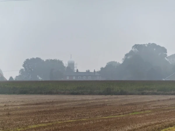 Toft Mill as seen from Gold Fen Dike Bank