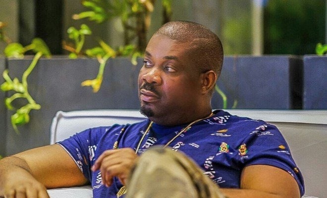 Lol! Don Jazzy’s Reacts After Seeing A Photo Of Himself As A Woman