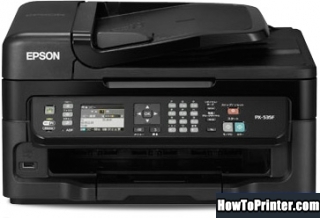 Reset Epson PX-535F printer by Resetter program