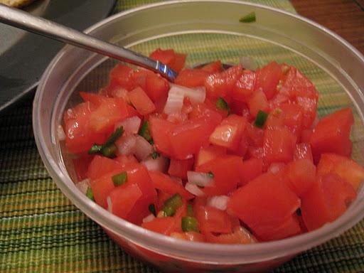 Black Beans and Red Pepper