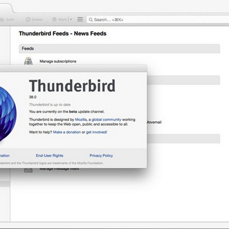 Mozilla Thunderbird 38.0 Will Bring Yahoo! Messenger Support, Lightning Integration.