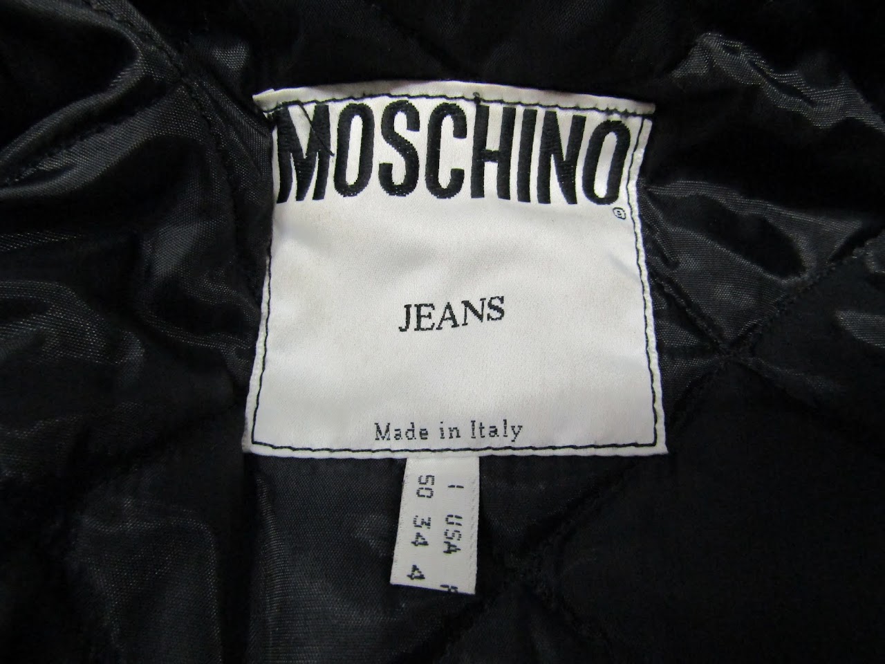 Moschinio Jeans Faux Leather Jacket