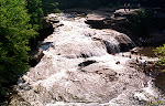 Swallow Falls, Swallow Falls State Park in Garrett County, Western Maryland.