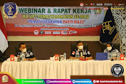 Menuju Permasyarakatan Maju, Kanwil Kemenkumham Riau Gelar Webinar dan Rapat Kerja