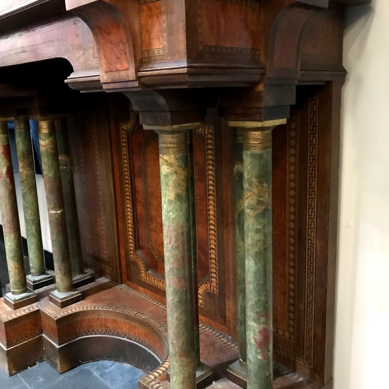 Italian Inlaid Cabinet