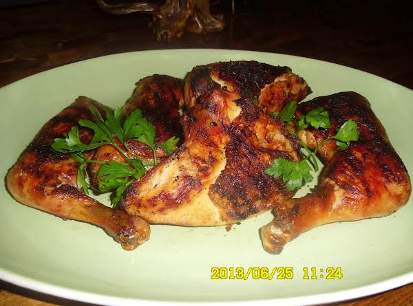 Grilled Beer-Brined Chicken_image