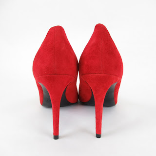 Theory NEW Red Suede Pumps