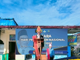 "Bergerak Untuk Merdeka Belajar" Lapas Klas IIB Siborongborong Kanwilkumham Sumut Peringati Hari Pendidikan Nasional Tahun 2022