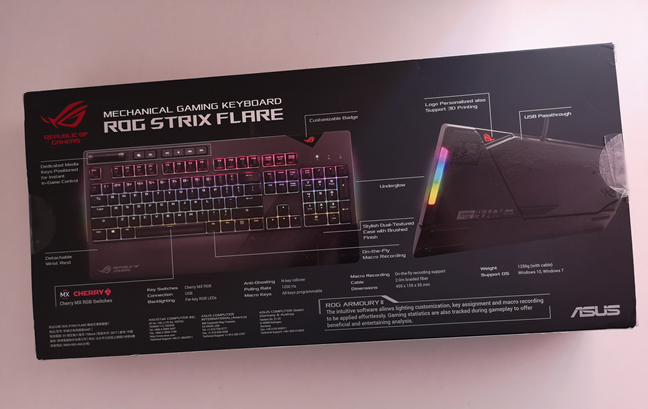 ASUS ROG Strix llamarada