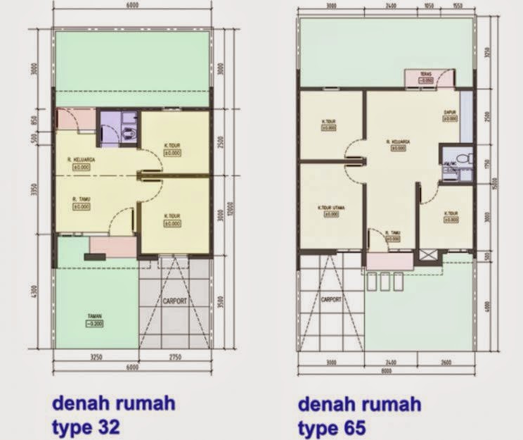 Mengagunkan Gambar Denah Rumah Lengkap