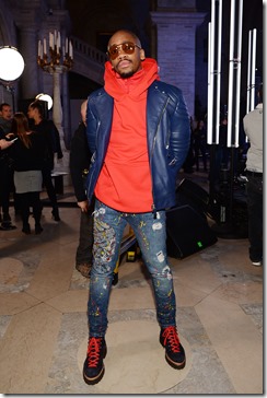 NEW YORK, NY - FEBRUARY 13:  Elly Karamoh attends the Front Row for the Philipp Plein Fall/Winter 2017/2018 Women's And Men's Fashion Show at The New York Public Library on February 13, 2017 in New York City.  (Photo by Andrew Toth/Getty Images for Philip Plein)