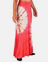 <br />LL Womens Sunburst Tie -Dye Maxi