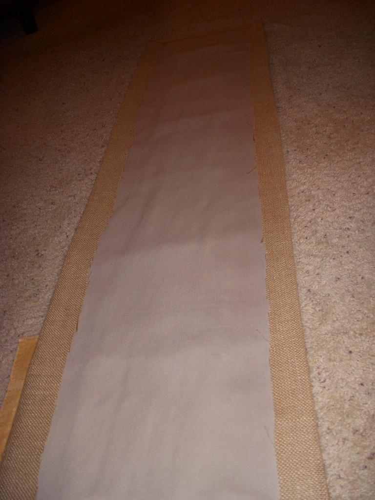 burlap table runners